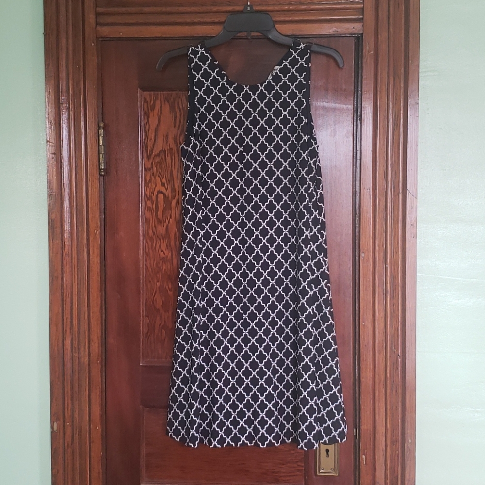 Navy and White Anne Klein dress